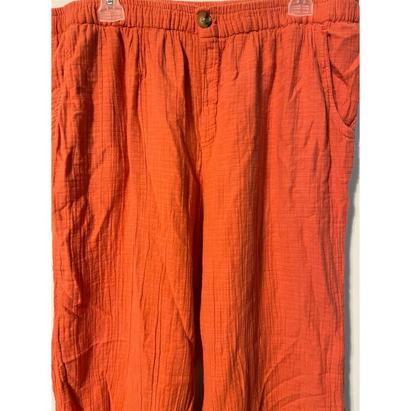 Woman's Wonderly Coral Comfy Pants 2X - Picture 3 of 4
